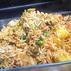 A picture of Anokhi biryani.