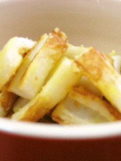 A picture of Like it's Deep Fried: Mayonnaise Sautéed Chikuwa.