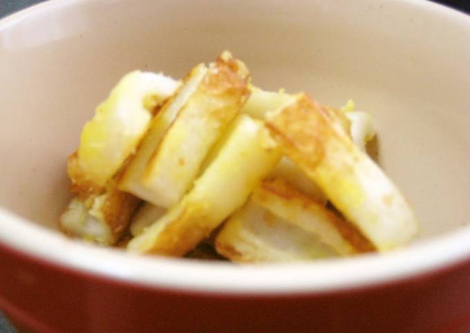 Like it's Deep Fried: Mayonnaise Sautéed Chikuwa