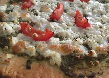 Popular Recipe Pesto And Ricotta Pizza Delicious Perfect Popular Recipe Pesto And Ricotta Pizza Delicious Perfect