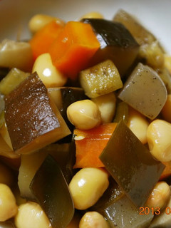 A picture of Easy Basic Five-Ingredient Simmered Beans (Gomoku Mame).