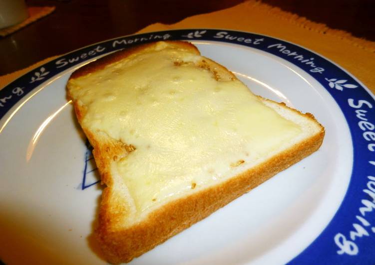 Simple Way to Make Homemade For a Lunch for One Sesame Cheese Toast