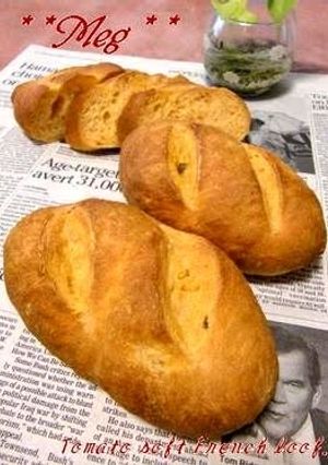A picture of Soft Tomato French Bread.