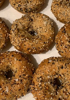 A picture of Fiber Everything Bagels - multi batch.