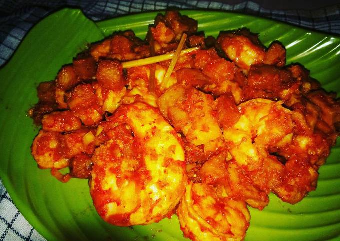 Resep Udang kentang tahu balado oleh Revani Yant Eryanna