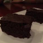 Hình của món Chocolate Brownie mềm mềm.