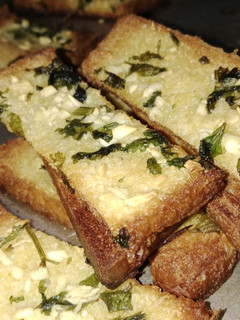 Foto resep Garlic Bread Roti Tawar Oven