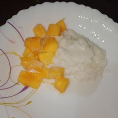 A picture of Mango Sticky Rice.