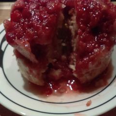 A picture of Raspberry mug cake.