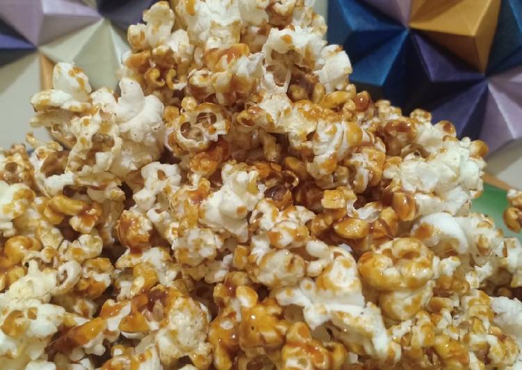 Cara Memasak Popcorn Caramel yang Gurih