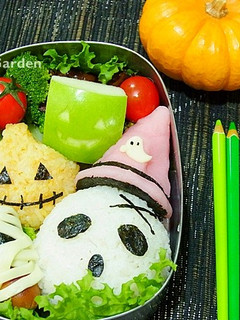 萬聖節造型便當 的食譜成品照片