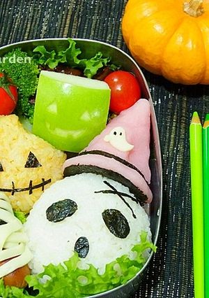 萬聖節造型便當 的食譜成品照片