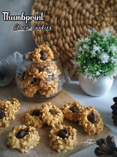 Foto resep Thumbprint Choco Cookies