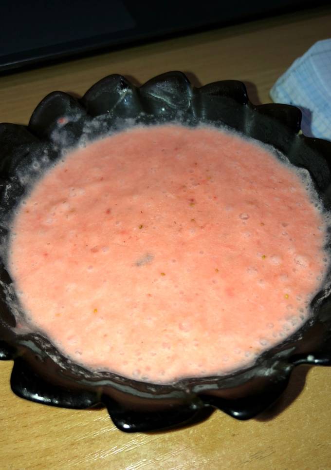 Клубничное мороженое