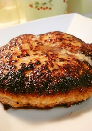 A picture of Delicious Hamburger Steaks For Bento.