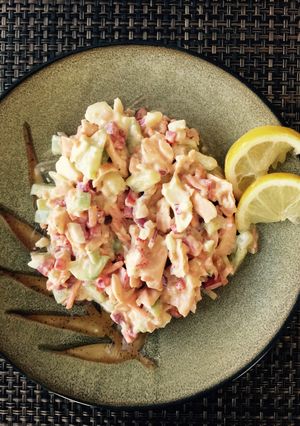 A picture of Salmon Salad.