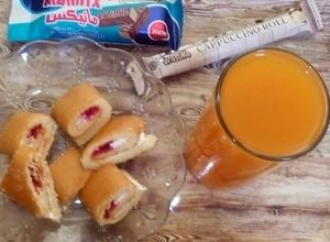صورة لوصفة عصير المانجو الطبيعي 😊👌🌹