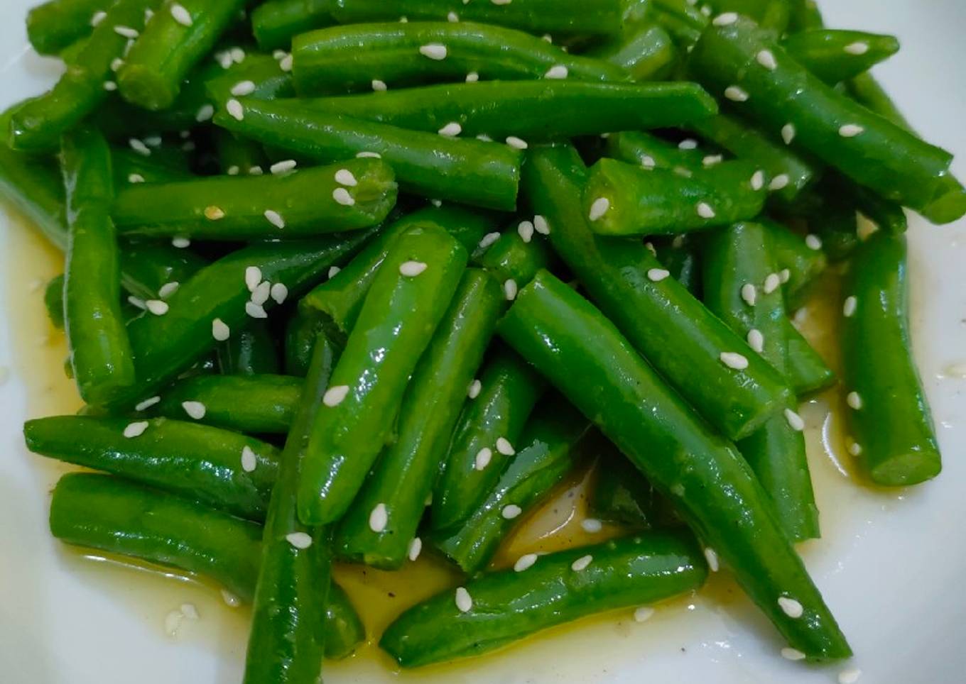 Oseng Buncis Bawang Putih ala hotel