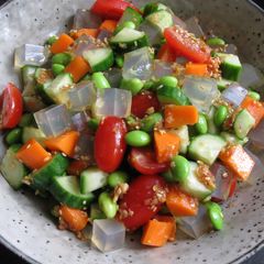 A picture of Kanten Jelly Salad.