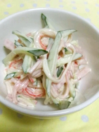 Easy Way Prepare Crab Stick Salad (Great for Hand-rolled Sushi) the  Makes Drooling You can take Joss in your mouth