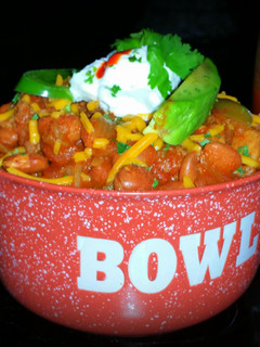 A picture of Mike's Kids Chili Bowl.
