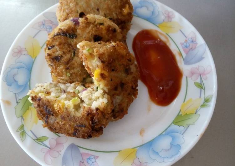 Recipe of Rice and zucchini patties in 20 Minutes at Home