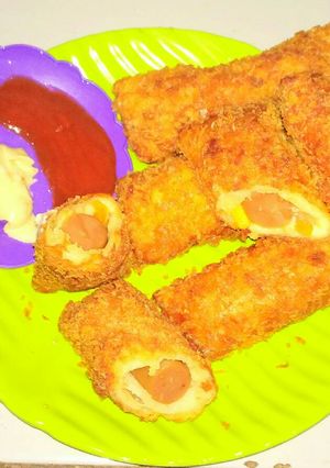 Foto resep Sosis Cheese Roll