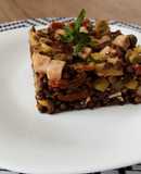 Ensalada de lentejas con pavo y manzana