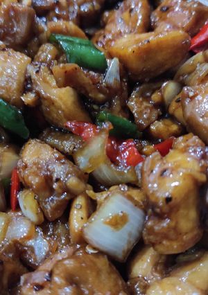 Foto resep Ayam lada hitam