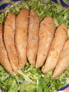 A picture of Chicken Tenders Garlic & Soy Sauce Fry.