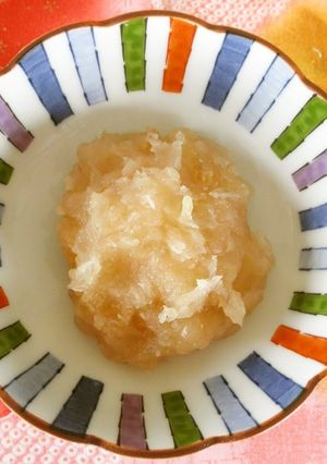 A picture of Easy! Shiro-an (Sweet White Bean Paste) with Dried Fruits.