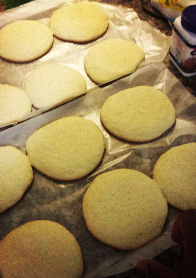 A picture of Butter cookies.