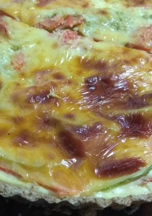 Una foto de Tarta de zanahoria y zucchini