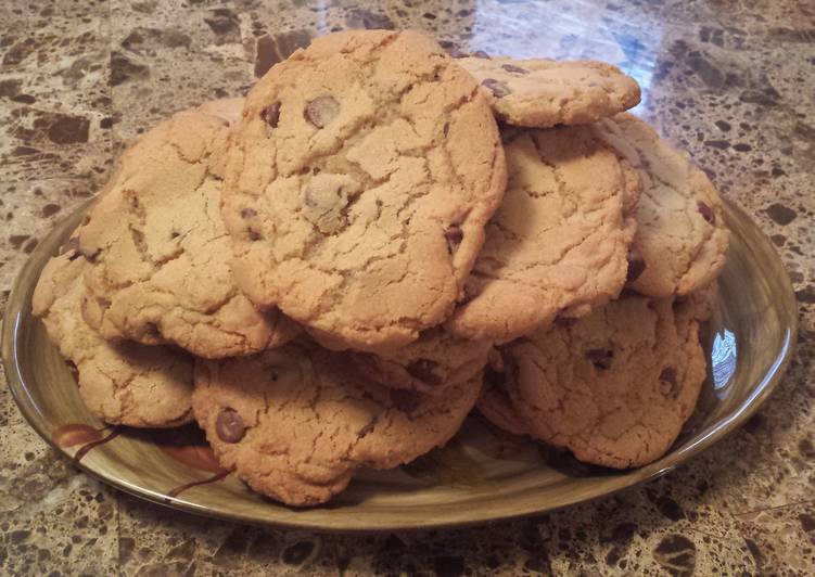 Easiest Way to Make Homemade Lucs big chocolate chip cookies