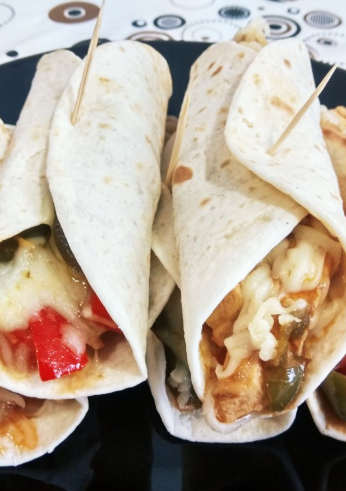 Una foto de Fajitas de pollo