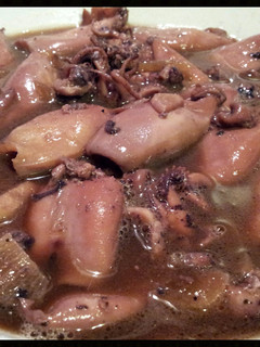 A picture of AMIEs SQUID ADOBO.