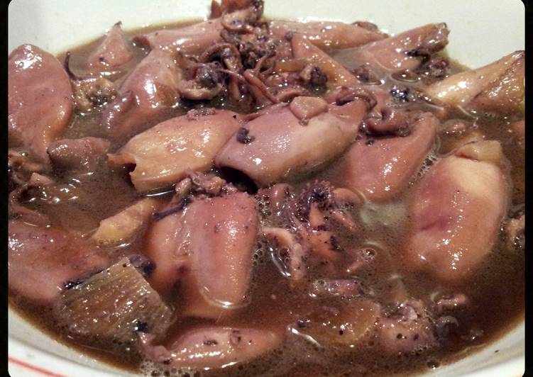 Recipe of Ultimate AMIEs SQUID ADOBO