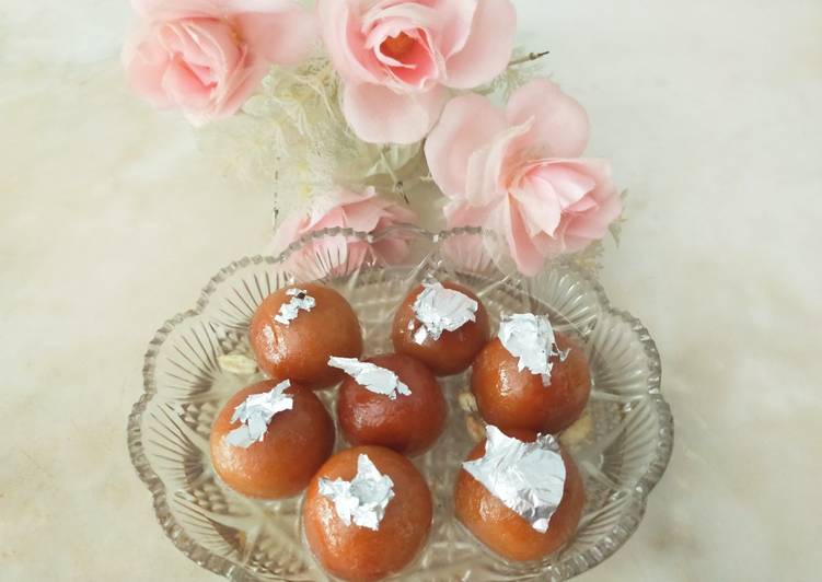 Bread gulab jamun/instant gulab jamun