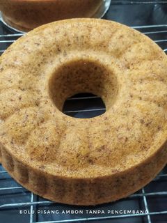Foto resep Bolu Pisang Ambon Panggang (Tanpa Pengembang)