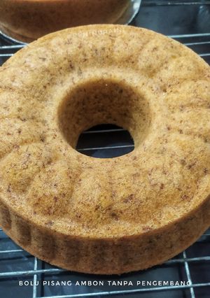 Foto resep Bolu Pisang Ambon Panggang (Tanpa Pengembang)