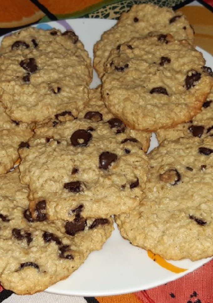 Una foto de Galletitas de avena y chips de chocolate express