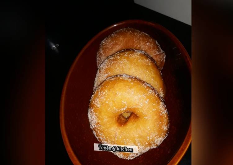 How to Make Perfect Doughnut coated in sugar