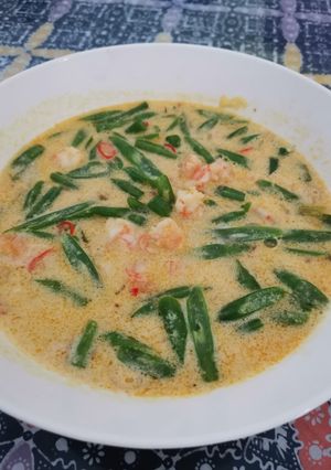 Foto resep Sayur Buncis Udang Bumbu Kari