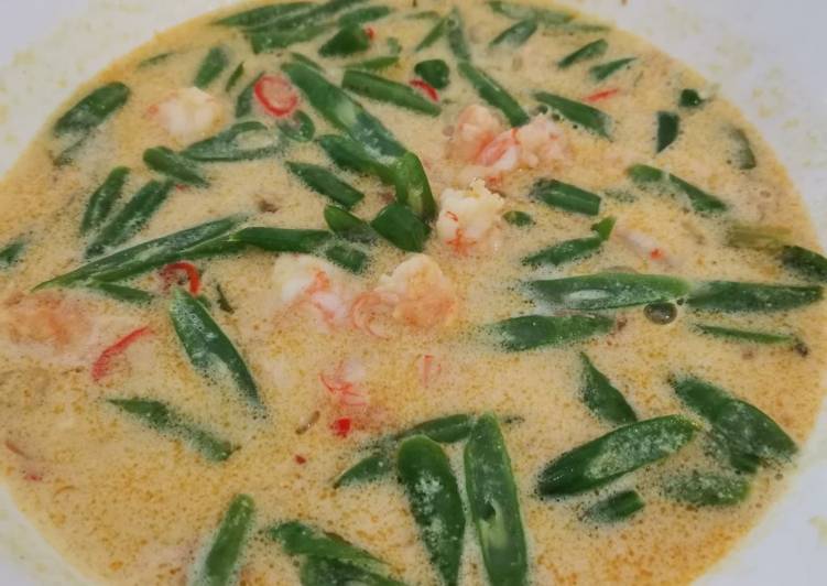 Sayur Buncis Udang Bumbu Kari