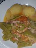 Judía verde en sofrito
