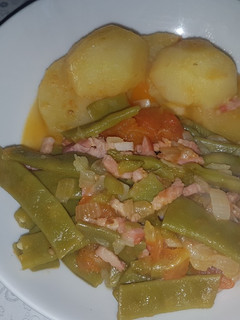 Una foto de Judía verde en sofrito