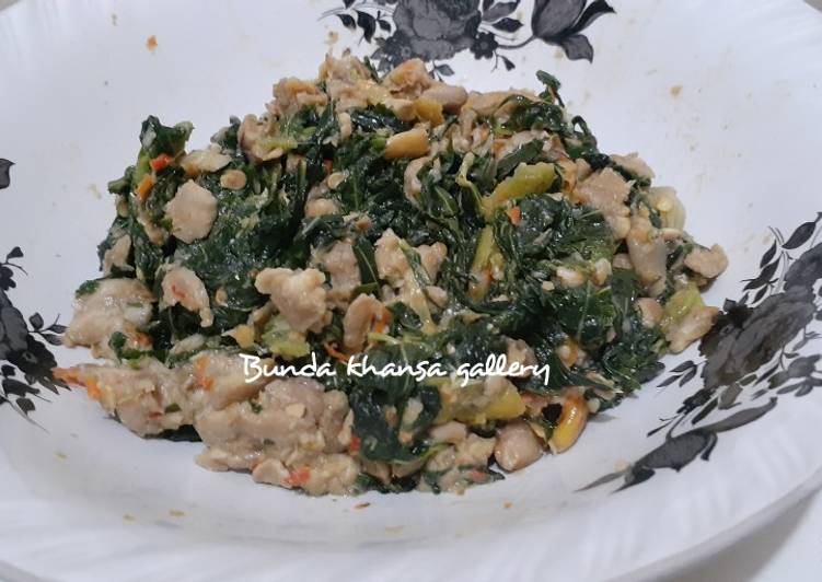 Cara mengolah Oseng Daun Pepaya (tidak pahit), Lezat