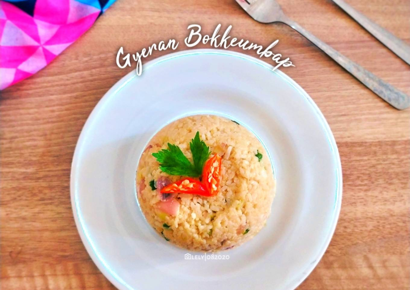 Nasi Goreng Korea (Gyeran Bokkeumbap)