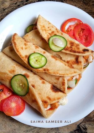 A picture of Shawarma.
