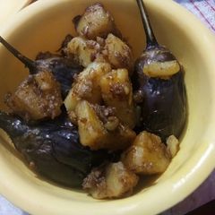A picture of Masala baingan.